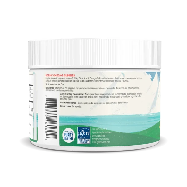 OMEGA-3 GUMMIES 60 GOMITAS - NORDIC NATURALS - Imagen 2