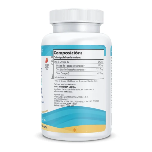 ULTIMATE OMEGA JR. 680 MG X 90 MINI CAPS - NORDIC NATURALS - Imagen 2