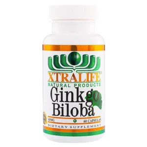 GINKGO BILOBA 60MG X 60 CAPS - XTRALIFE