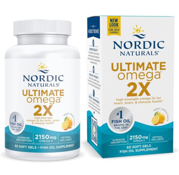 ULTIMATE OMEGA 2X DE 2150 MG x 60 CAPS - NORDIC NATURALS - Imagen 2