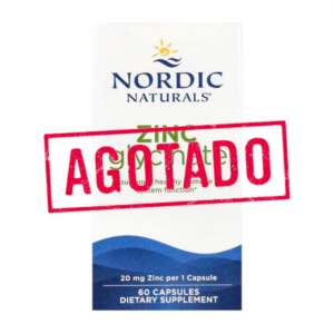 ZINC GLYCINATE 20 MG x 60 CAPS - NORDIC NATURALS