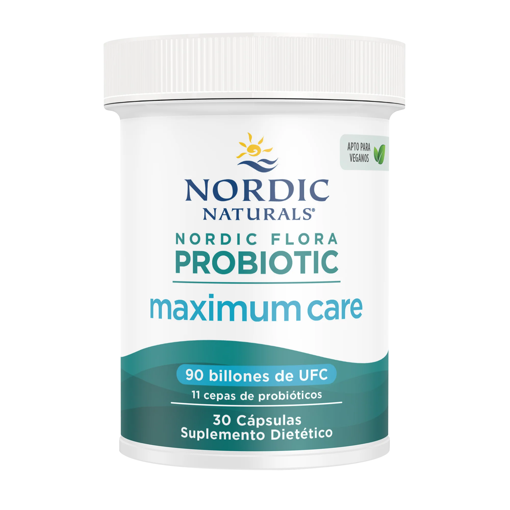 MAXIMUM CARE 90 BILLONES DE UFC x 30 CAPS - NORDIC NATURALS