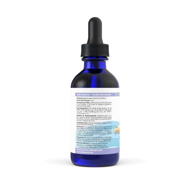 NEW BABY'S DHA 60 ML - NORDIC NATURALS - Imagen 2