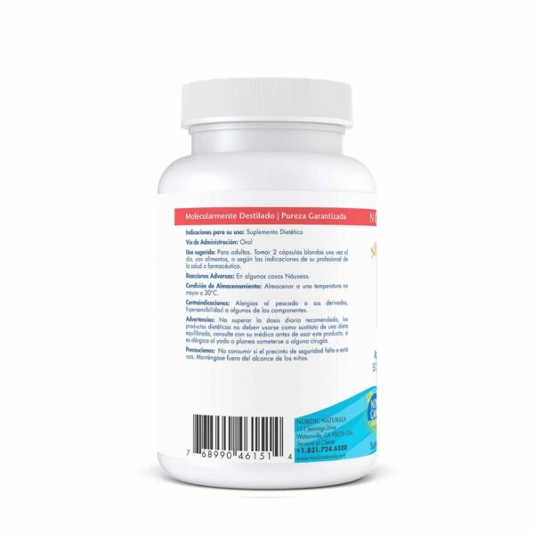 NEW DHA XTRA (60 CAPS) - NORDIC NATURALS - Imagen 2