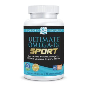 ULTIMATE OMEGA-D3 SPORT 60 CAPS - NORDIC NATURALS