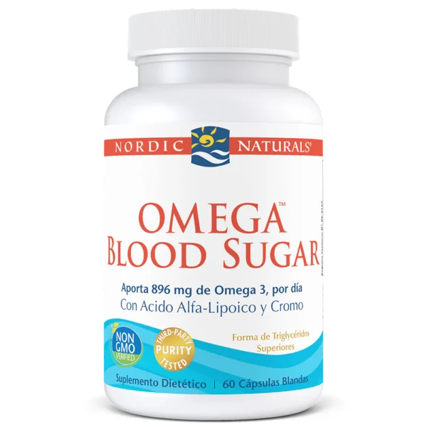 OMEGA BLOOD SUGAR 60 CAPS - NORDIC NATURALS