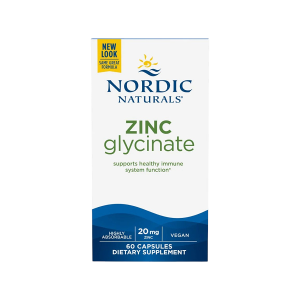 ZINC GLYCINATE 20 MG X 60 CAPS - NORDIC NATURALS - Imagen 6