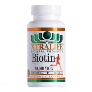BIOTINA 10,000 MCG X 60 CAPS - XTRALIFE