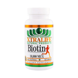 BIOTINA 10,000 MCG x 60 CAPS - XTRALIFE