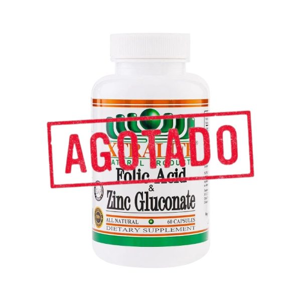 ÁCIDO FÓLICO y ZINC GLUCONATE x 60 CAPS - XTRALIFE
