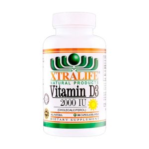 VITAMIN D3 2000 IU x 100 CAPS - XTRALIFE