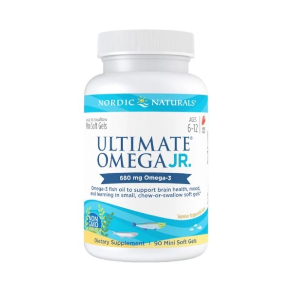 ULTIMATE OMEGA JR. 680 MG x 90 MINI CAPS - NORDIC NATURALS - Imagen 3