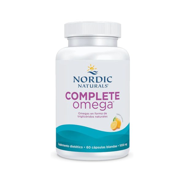 COMPLETE OMEGA 1000 MG X 60 CAPS - NORDIC NATURALS - Imagen 3