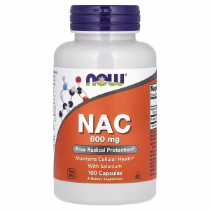 NAC (with Selenium) 600 MG x 100 CAPS - NOW
