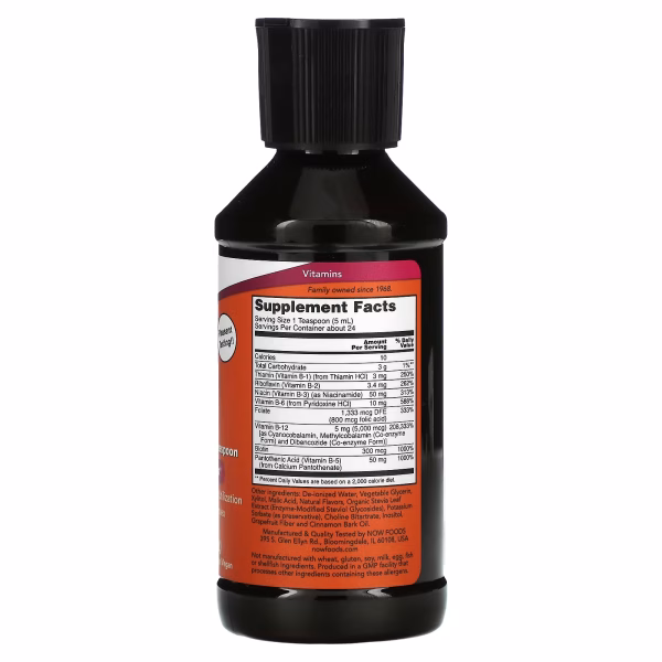 ULTRA B-12 x 118 ML - NOW - Imagen 2