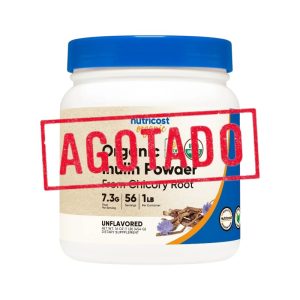 POLVO DE INULINA ORGÁNICA (de raíz de achicoria) 454 GR - NUTRICOST