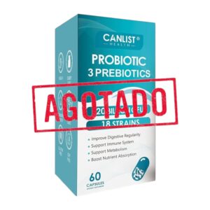PROBIOTIC 3 PREBIOTICS (120 mil millones UFC) x 60 CAPS - CANLIST