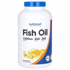 FISH OIL (Aceite de Pescado) 1000 MG x 240 CAPS - NUTRICOST