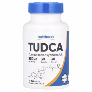 TUDCA (Ácido Taururesodesoxicólico) 250 MG x 30 CAPS - NUTRICOST