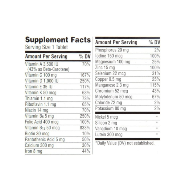 Multivitamínico silver Women 50+ x 65 tabletas - CENTRUM - Imagen 3