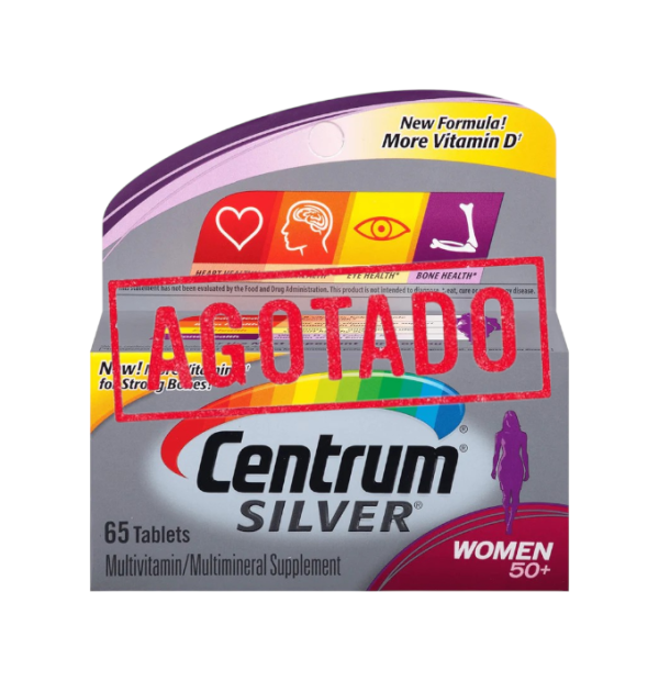 Multivitamínico silver Women 50+ x 65 tabletas - CENTRUM