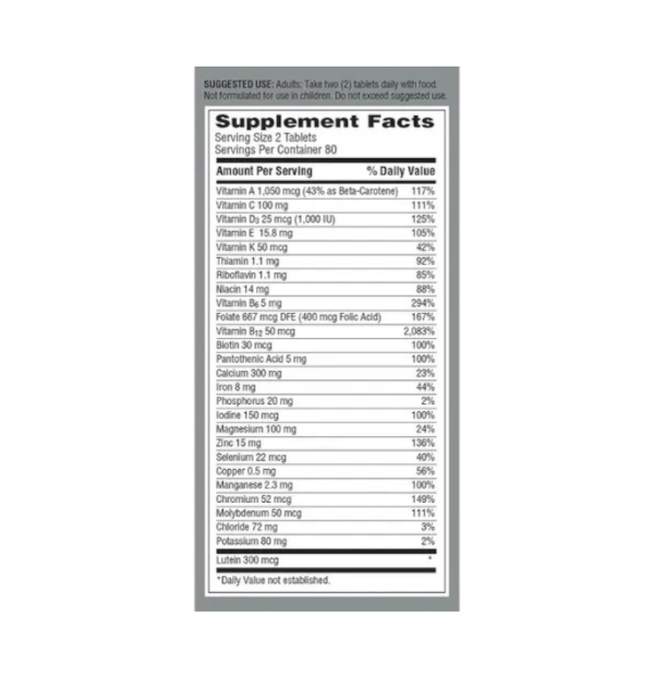 Multivitamínico Minis 50+ x 160 tabletas - CENTRUM - Imagen 3