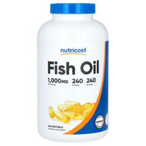 FISH OIL 1000 MG X 240 CAPS - NUTRICOST