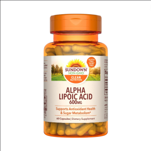 ALPHA LIPOIC ACID 600 MG x 60 CAPS - SUNDOWN