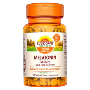 MELATONINA 300 MCG (3mg) 120 TABLETS - SUNDOWN
