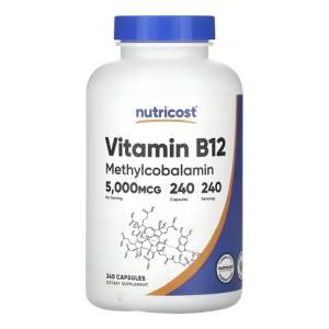 VITAMIN B12 (Metilcobalamina) 5000 MCG x 240 CAPS - NUTRICOST