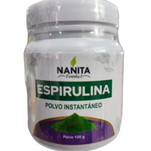ESPIRULINA (polvo) 100 gr - Nanita Foods