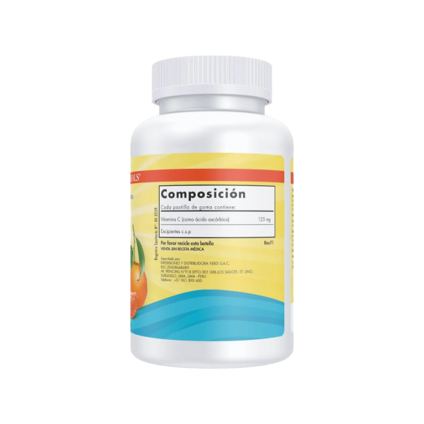 VITAMIN C GUMMIES 120 MG x 120 UND - NORDIC NATURALS - Imagen 4