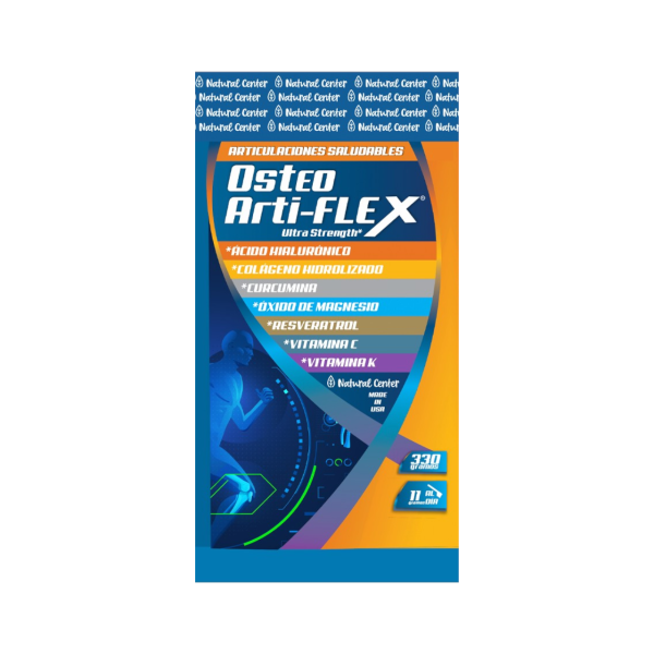 OSTEO ARTI-FLEX (Polvo) 330 gr - NATURAL CENTER - Imagen 2