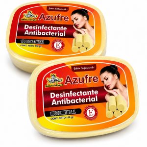 2 Jabones De Azufre (vitamina E) 110 gr