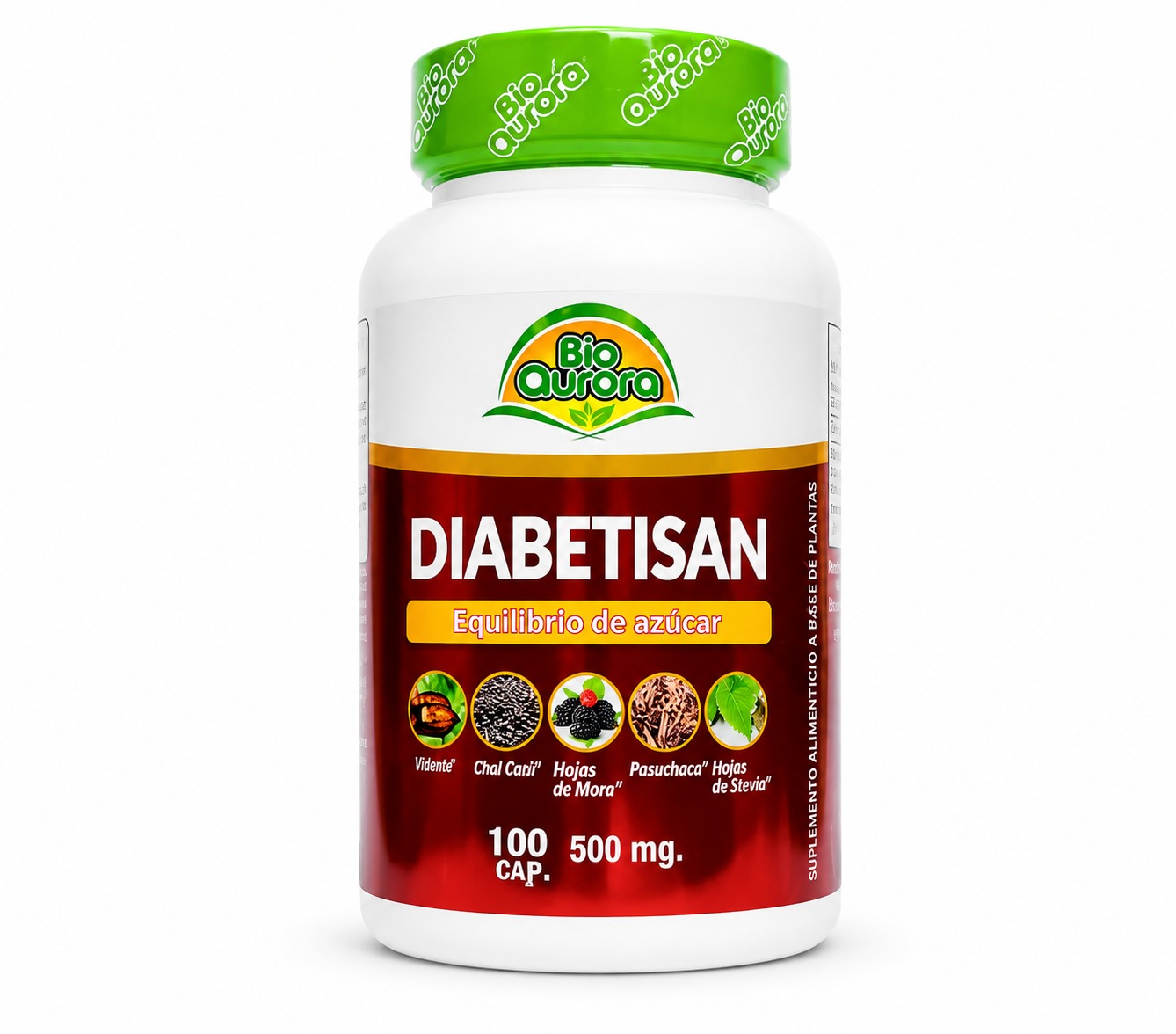 DIABETISAN 500 MG x 100 CAPS - BIO AURORA