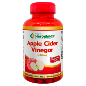 APPLE CIDER VINAGRE 1100 mg X 120 CAPS - HERBALMAX