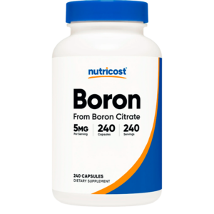 BORON 5 Mg X 240 CAPS - NUTRICOST