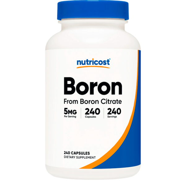 BORON 5 Mg X 240 CAPS - NUTRICOST