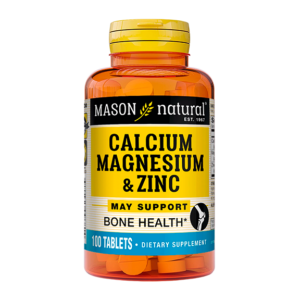 CALCIO MAGNESIO y ZINC x 100 TABLETS - MASON NATURAL
