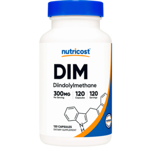 DIM (Dindolilmetano) Suplemento 300 Mg X 120 CAPS - NUTRICOST