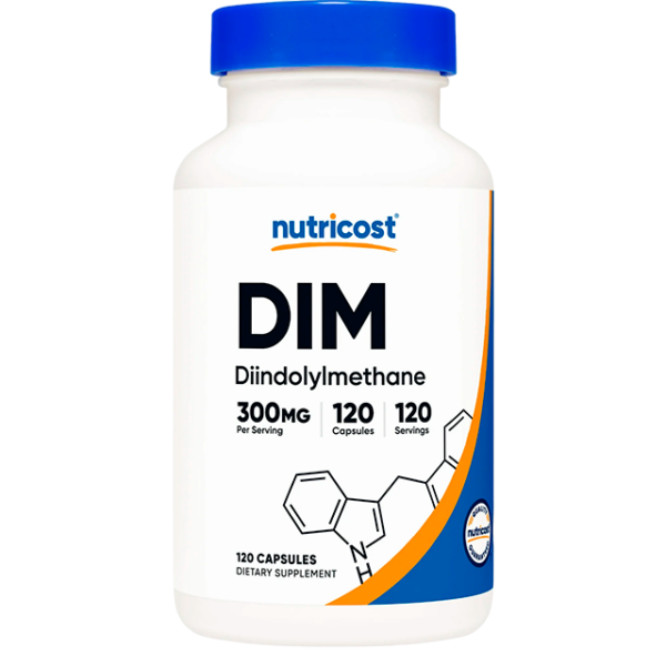 DIM (Dindolilmetano) Suplemento 300 Mg X 120 CAPS - NUTRICOST