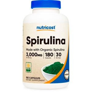 ESPIRULINA 3000 Mg X 180 CAPS - NUTRICOST