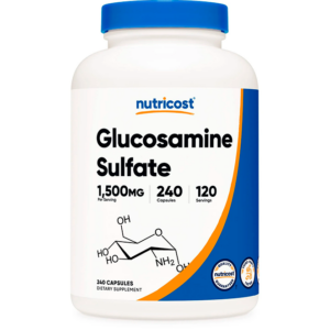 SLFATO DE GLUCOSAMINA 1500 Mg X 240 CAPS - NUTRICOST