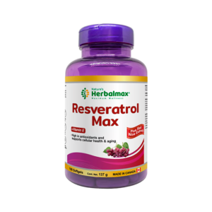 RESVERATROL MAX 137mg x 100 CAPS - HERBALMAX