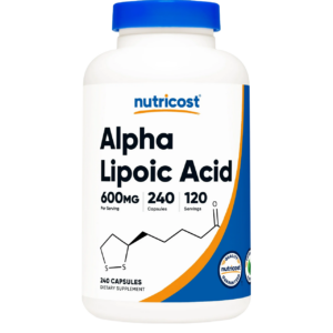 ALPHA LIPOIC ACID 600 mg X 240 CAPS - NUTRICOST