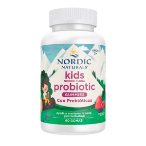 KIDS NORDIC FLORA PROBIOTIC GUMMIES x 60 UND - NORDIC NATURALS