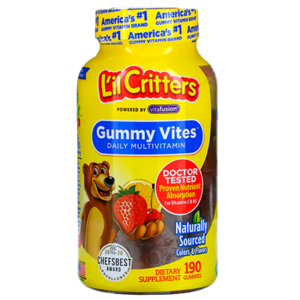 Gummy Vites diario multivitamínico  x 190 gomitas - L'il Critters,