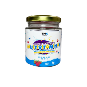 Gomitas de Gelatina con Multivitaminas x 70 uds - TMX