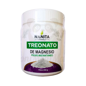 TREONATO DE MAGNESIO (polvo) 250gr - Nanita Foods