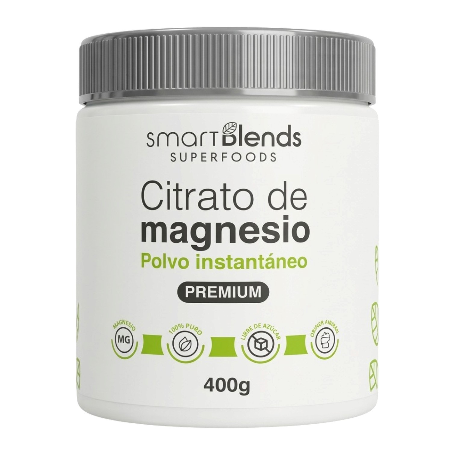 CITRATO DE MAGNESIO x 400 gr - SMART BLENDS - Imagen 2